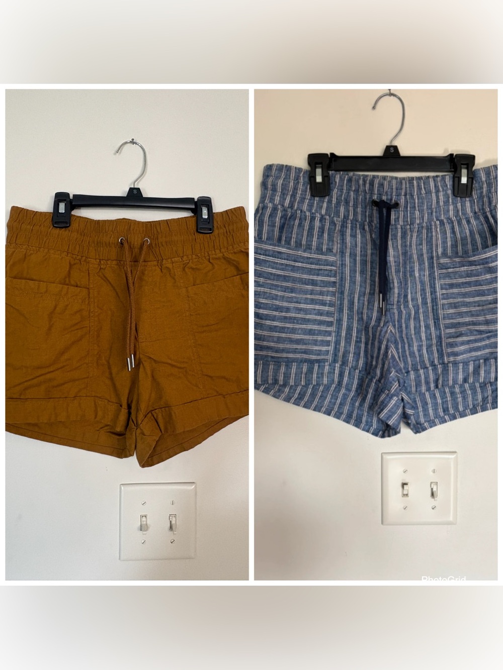 Athleta 100% Linen Shorts Size 4